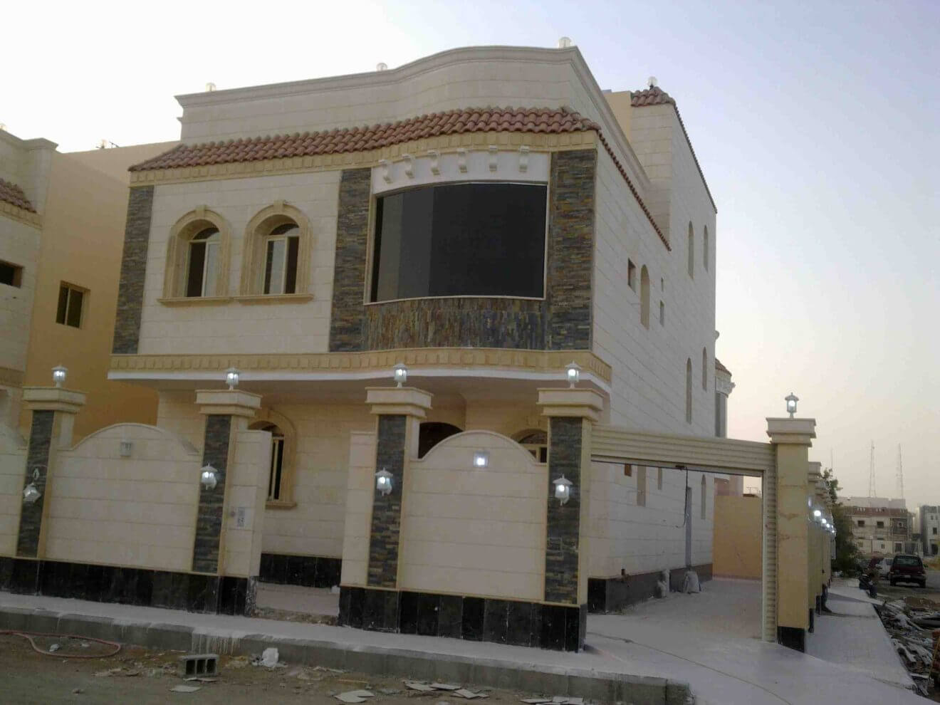 واجهات منازل بسيطة